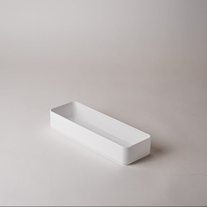 Smart Storage Desktop Storage Box White- L