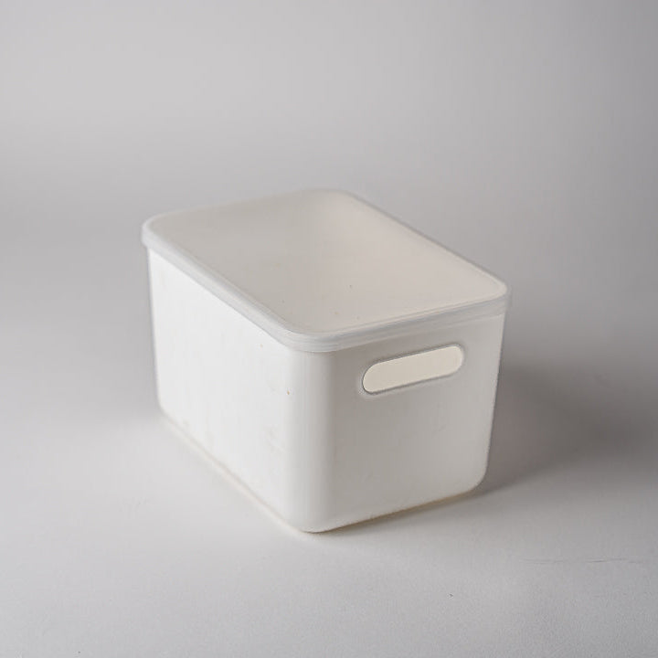 Smart Storage Small White Handled Storage Box