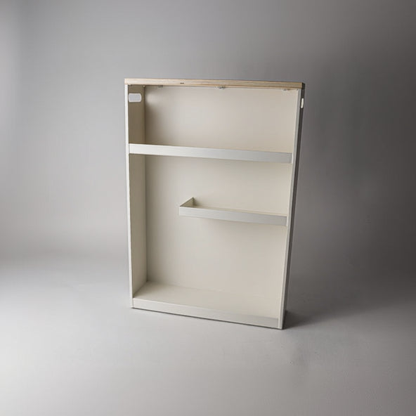 Modular Office Narrow Slit Organizer White